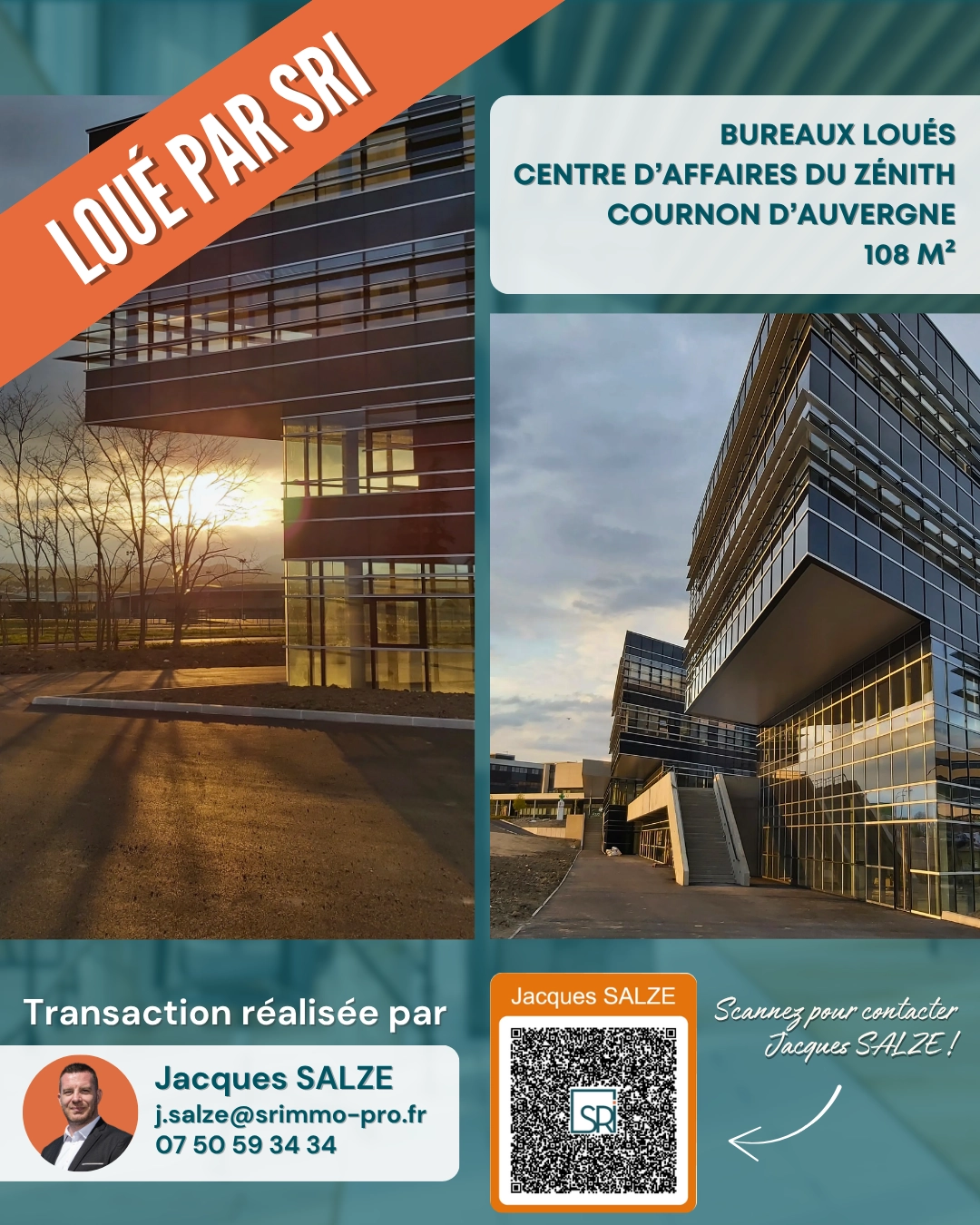 ALT 1 : transaction immobilière professionnelle bureaux Clermont-Ferrand SR Immobilier ALT 2 : locaux d’activité et bureaux loués à Cournon-d’Auvergne ALT 3 : accompagnement immobilier d’entreprise SR Immobilier Auvergne