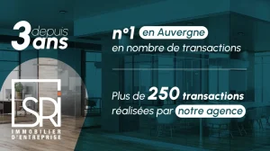 SR Immo accompagnement immobilier entreprise Clermont-Ferrand bureaux et locaux professionnels Clermont-Ferrand transaction investissement immobilier professionnel rentabilité Clermont