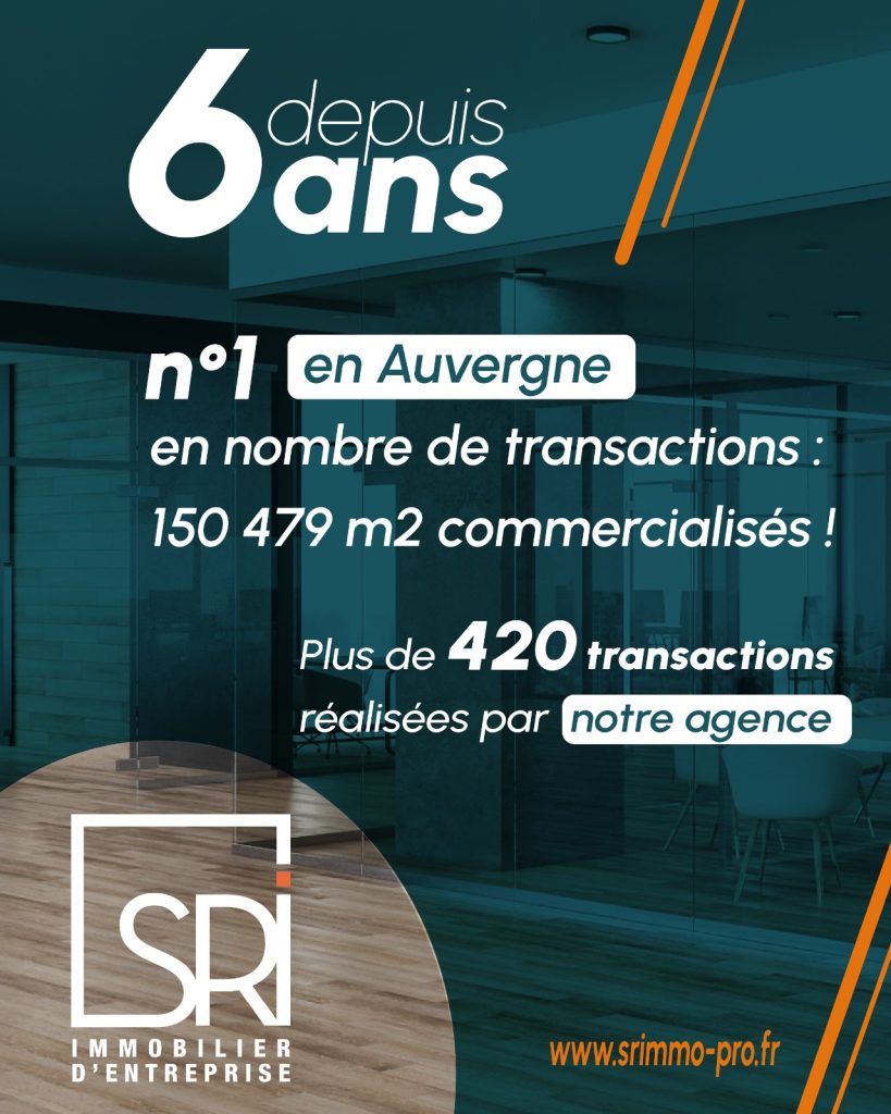 Accompagnement en immobilier d’entreprise à Clermont-Ferrand par SR Immo Recherche de bureaux et locaux professionnels en Auvergne Conseil en transaction immobilière professionnelle pour entreprises