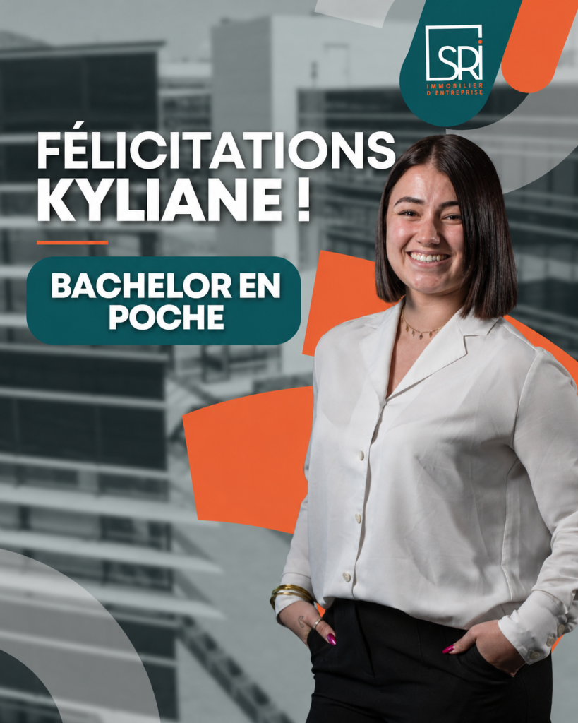Kyliane GIL diplômée du Bachelor Immobilier chez SR Immobilier Équipe SR Immobilier spécialiste de l'immobilier d'entreprise à Clermont-Ferrand Formation Bachelor Immobilier GFS Clermont-Ferrand et SR Immobilier