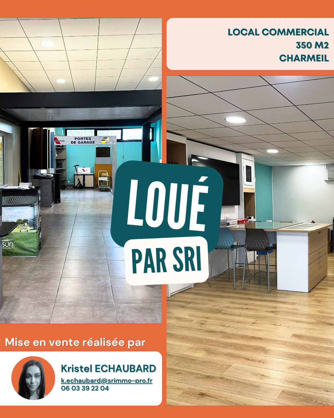 Local commercial de 350 m² loué à Tryba à Charmeil Location de local professionnel près de Vichy par SR Immobilier Immobilier d’entreprise à Charmeil dans l’Allier